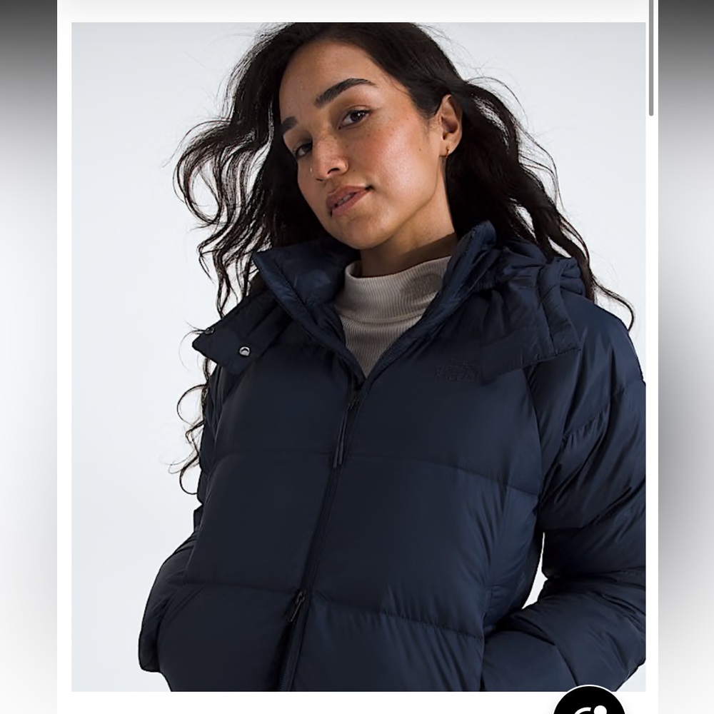 NWOT North Face SUMMIT NAVY HYDRENALITE CITY DOWN HOODED JACKET Size S